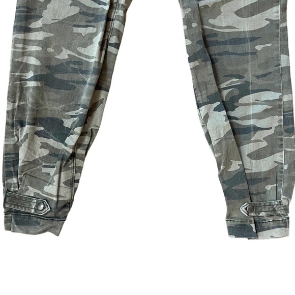 Camo Joggers Express Army High Rise Stretchy Joggers Size 4 Camo Denim - Picture 6 of 10